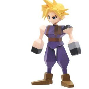 Final Fantasy VII Square Enix Kuji Mini Polygon Figure - Cloud